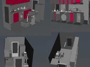 kitchen 3Dモデル