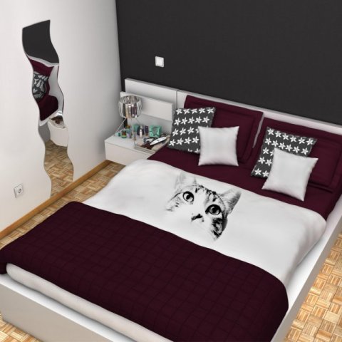bedroom 3D-Modell .c4d .max .obj .3ds .fbx .stl .blend 