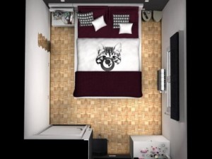 bedroom 3D-Modell