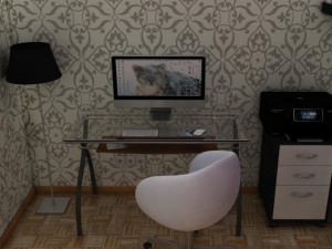 office room 3D मॉडल