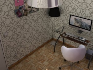 office room Model 3D