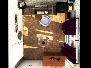 office room Model 3D