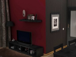 living room Model 3D