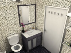 entire apartment 3D 모델