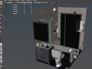 entire apartment 3D 모델