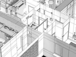 entire apartment 3D Model