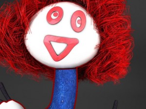 redhead doll 3D Model