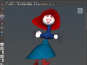 redhead doll 3D Model