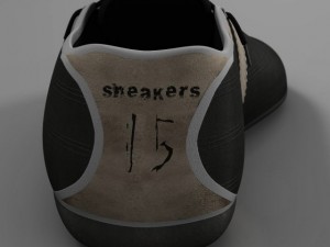 sneakers Modelo 3D