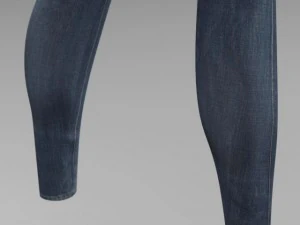 female jeans 3D Model