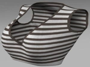 female top Modèle 3D