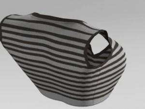 parte superiore femminile Modello 3D