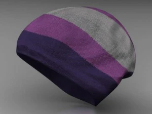 ऊनी टोपी 3D मॉडल