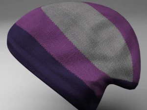 berretto di lana Modello 3D