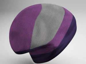 berretto di lana Modello 3D