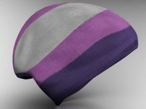 berretto di lana Modello 3D