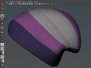 berretto di lana Modello 3D