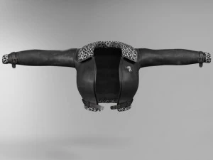 veste d'aviateur Modèle 3D