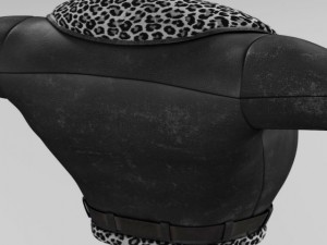 aviator jacket Model 3D