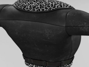 veste d'aviateur Modèle 3D