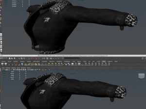aviator jacket Model 3D