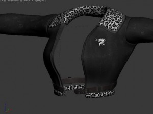 aviator jacket Model 3D