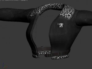 veste d'aviateur Modèle 3D