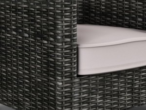 wicker couch 3Dモデル