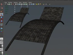 sunbed 3D Model