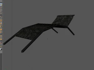 sunbed 3D Model