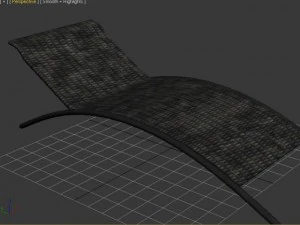 sunbed 3D Model