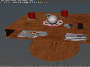 room table 3D Model