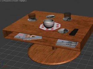room table 3D Model