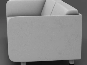 white couch 3D Model