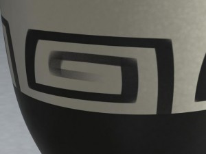 bamboo and vase Model 3D