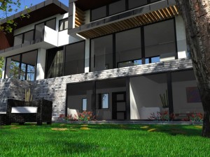 luxurious house Modèle 3D