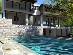 luxurious house 3Dモデル
