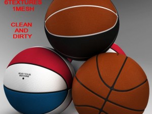standard basketball ball 3D Model