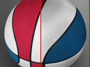 standard basketball ball 3D Model