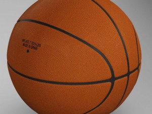 standard basketball ball 3D Modell