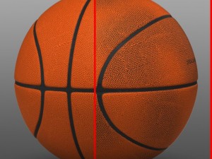 orange basketball ball 3D Model