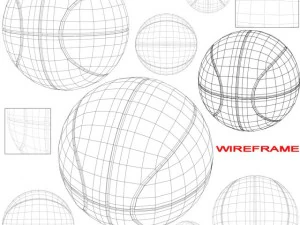 orange basketball ball 3D Model