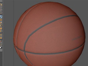 orange basketball ball 3D Model