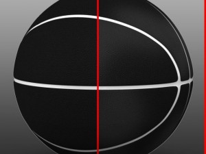 black basketball ball 3D Model
