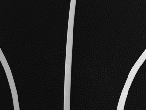 black basketball ball 3D Model
