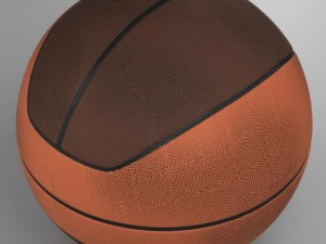 basketball ball euro Modèle 3D