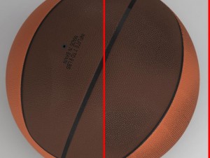 basketball ball euro Modèle 3D