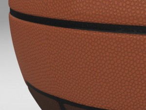basketball ball euro Modèle 3D