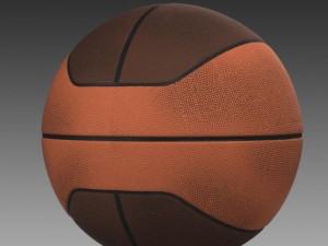 basketball ball euro Modèle 3D