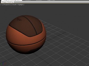 basketball ball euro Modèle 3D